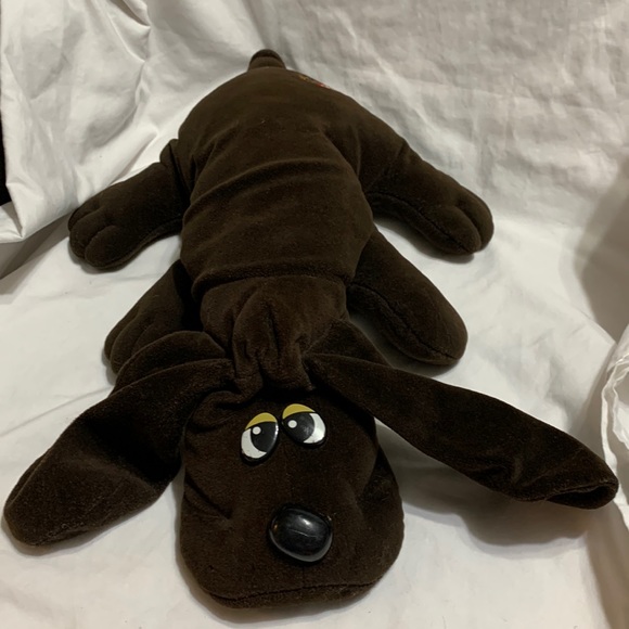 Pound Puppies Toys Vintage Chocolate Brown Pound Puppy Stuffed
